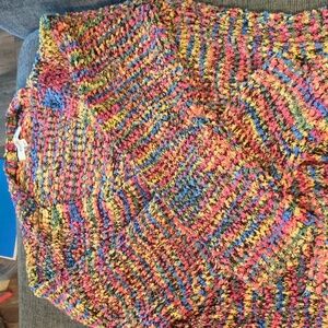 Lovely j chenille confetti cardigan